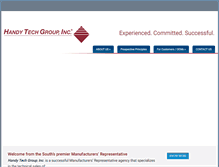 Tablet Screenshot of handytechgroup.com